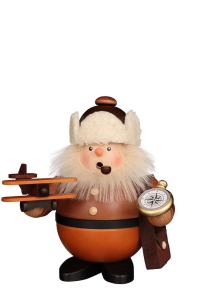 Ulbricht Räuchermännchen klein "Pilot natur" Neu 2026